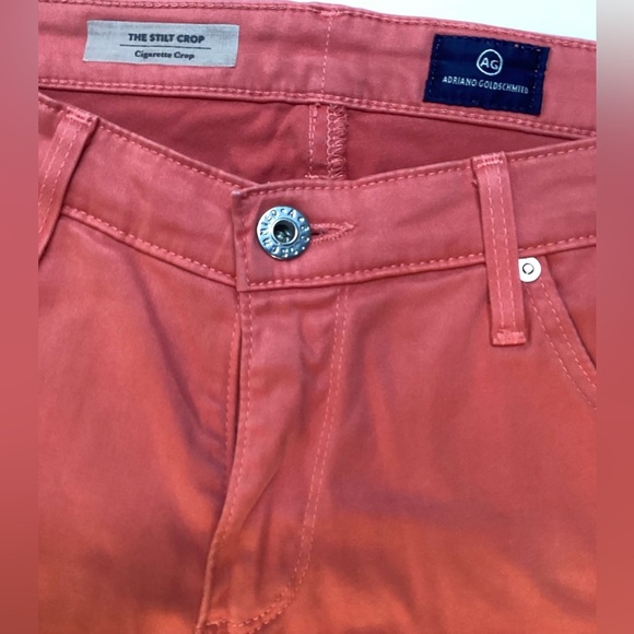 Adriano Goldshmeid cigarette pants, coral size 31 - Picture 7 of 14
